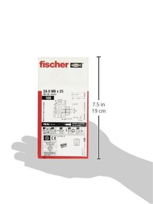 Fischer 532230 Inslaganker 25 mm 8 mm 100 stuk(s)