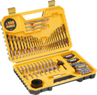 DeWalt Accessoires 100-delige schroef- boren- en gatenzagenset | dt71563-qz - thumbnail