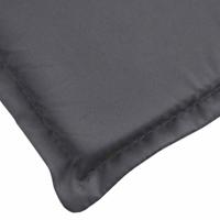 Ligbedkussen 180x60x4 cm oxford stof antracietkleurig - thumbnail