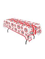 Tafelkleed verkeersbord 70 jaar - thumbnail