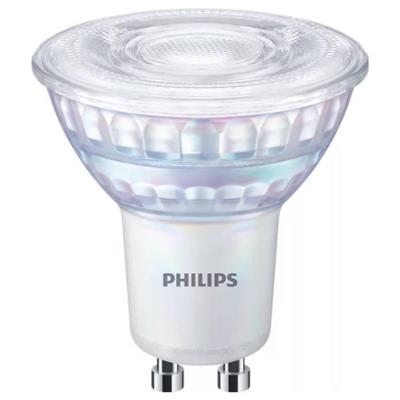 Philips LED spot GU10 6,2-80W 4000K dimbaar - LED3454 Philips LED spot GU10 6,2-80W 4000K dimbaar - LED3454