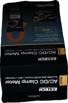 Extech MA445 Multimeter, Stroomtang Digitaal CAT III 600 V Weergave (counts): 4000