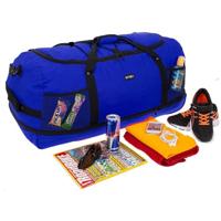 New Rebels Nevada Newark Navy 110L Rollable Trolley Weekendtas Waterafstotend - thumbnail