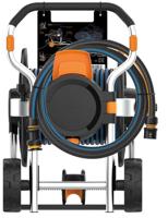 Fiskars slanghaspel manueel xl met wielen | incl. tuinslang - 1062256 - thumbnail