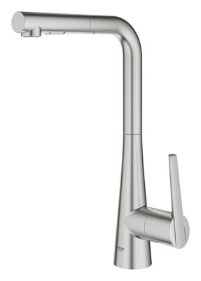 Keukenmengkraan GROHE Zedra C-Uitloop Triple Spray Keukenmengkraan GROHE Zedra C-Uitloop Triple Spray