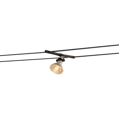 SLV TENSEO COSMIC 12V-kabelsysteem lamp GX5.3 Zwart
