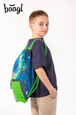 Baagl Gymtas Voetbal Bal met rits Baagl Gymtas Voetbal Bal met rits