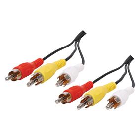 Composite audio/videokabel 1,5 meter - thumbnail
