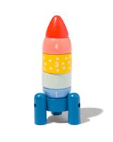 HEMA Stapelraket hout 22cm - thumbnail