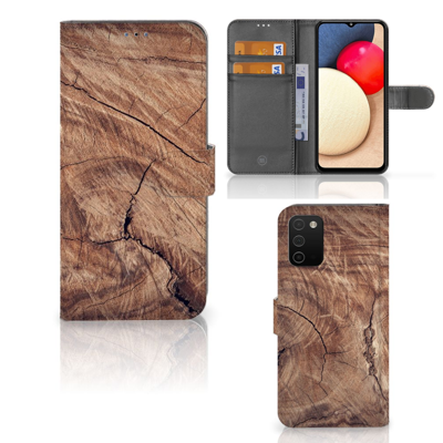 Samsung Galaxy A03s | Book Style Case | Tree Trunk