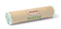Dumil bio vuilniszak voor GFT, 16 micron, 60 l, groen, rol van 5 stuks - thumbnail