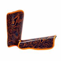 Voetbal Beenbeschermers Joma Sport Panther Oranje Maat S - thumbnail