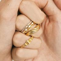 Dames ring 24KAE 124142Y/54 Gouden 14 - thumbnail