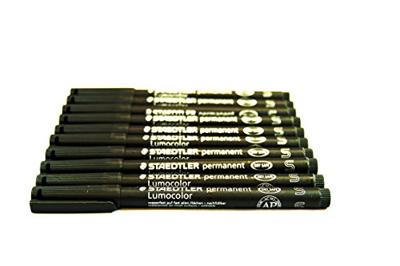 Staedtler Lumocolor 313, OHP-marker, permanent, 0,4 mm, zwart Staedtler Lumocolor 313, OHP-marker, permanent, 0,4 mm, zwart