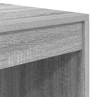 Bureau Grijs sonoma 80 x 50 x 76 cm Bewerkt hout - thumbnail