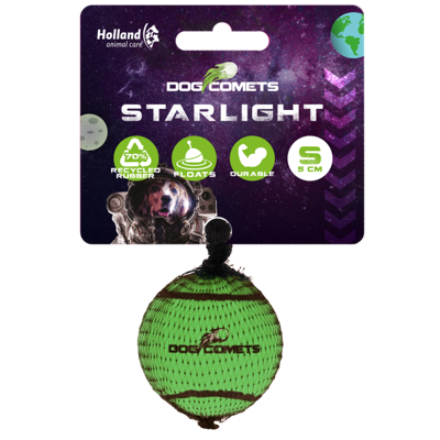 Dog comets Starlight Tennisbal S Groen 1st Dog comets Starlight Tennisbal S Groen 1st