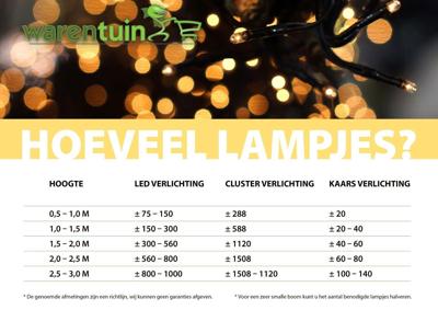 Clusterverlichting flash 768 lampjes 4,5 meter LED Anna's Collection - Annas collection