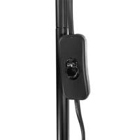 Vloerlamp EDM 30011 Miami Zwart 60 W 220-240 V 180 cm - thumbnail