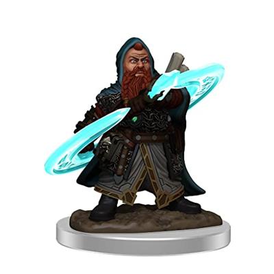 Pathfinder Battles: Male Dwarf Sorcerer Premium Painted Figure Pathfinder Battles: Male Dwarf Sorcerer Premium Painted Figure