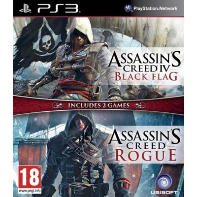Assassin's Creed 4 Black Flag + Assassin's Creed Rogue Assassin's Creed 4 Black Flag + Assassin's Creed Rogue
