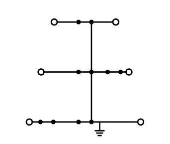 WAGO 2002-3237 Aardklem 3-etages 5.20 mm Spanveer Toewijzing: Terre Groen, Geel 50 stuk(s)