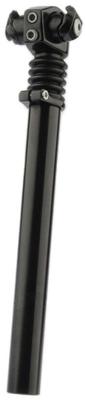 Post Moderne zadelpen verend 27,2 x 300 mm aluminium zwart