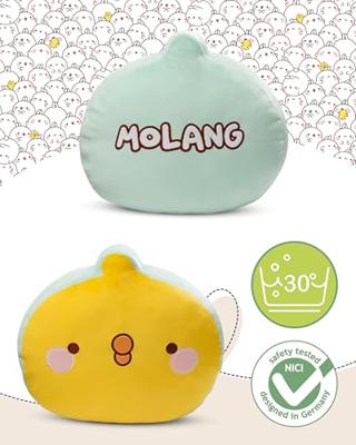 Molang Piu Piu kussen - 35 cm