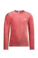 MAYCE Meisjes shirt rib velours - Rouge - thumbnail