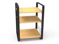 Norstone Loft Central audio meubel bamboo - thumbnail