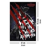Poster Stranger Things - 4 Not in Hawkins 61x91,5cm - thumbnail