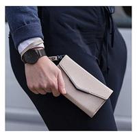 Mobilize 2in1 Elegant Magnet Clutch Apple iPhone 11 Pro Beige Snake - thumbnail