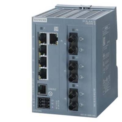 Siemens 6GK52053BB002TB2 6GK5205-3BB00-2TB2 Industrial Ethernet Switch 10 / 100 MBit/s Siemens 6GK52053BB002TB2 6GK5205-3BB00-2TB2 Industrial Ethernet Switch 10 / 100 MBit/s