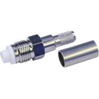 Telegärtner 100027730 100027730 FME-connector Bus, recht 50 Ω 1 stuk(s) - thumbnail