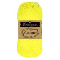 Scheepjes Catona 25g - 601 Neon Yellow - Haakgaren / Breigaren - thumbnail