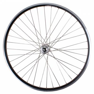 Kgs voorwiel 28 inch (622) zac2000 zwart/zilver rollerbrake vaste as