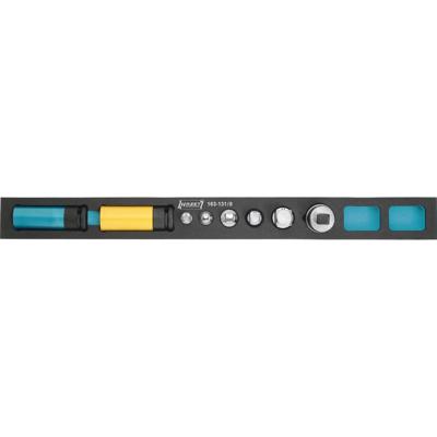 HAZET Dopsleutelset 163-131/8 · 1/4 inch (6,3 mm) vierkant hol, 3/8 inch (10 mm) vierkant hol, 1/2 inch (12,5 mm) vierkant hol, 3/4 inch (20 mm)