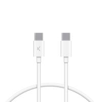 Kabel USB-C naar USB-C KSIX BXCUC03SBL - thumbnail