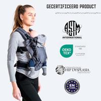 ByKay Click Carrier Deluxe draagzak Dark Jeans - thumbnail