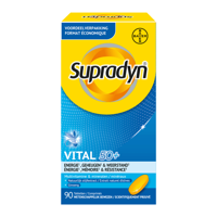 Supradyn Vital 50+ Multivitamine Vitaliteit Met Ginseng 90 Tabletten - thumbnail