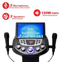 Easy Karaoke EKS828BT Smart Bluetooth Pedestal karaokesysteem met lichteffecten - thumbnail
