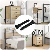 VidaXL Socket cap head schroef 2 pcs zwart 7 x 40 mm ijzer - thumbnail