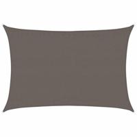 Zonnezeil 160 g/m 3,5x5 m HDPE antracietkleurig - thumbnail