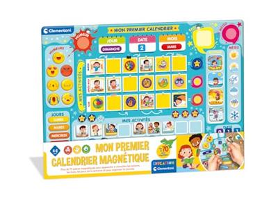 CLEMENTONI - Mijn eerste magnetische kalender