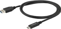 .com 1 m USB naar USB-C kabel - M/M - USB 3.0 - USB-A naar USB-C - 5Gbps - USB-kabel - USB (M) naar USB-C (M) - thumbnail