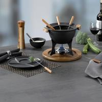 Kela - Fondueset Country Gietijzer, Zwart - Kela - thumbnail