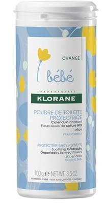 Klorane Bebe Protective Baby Powder 100 g