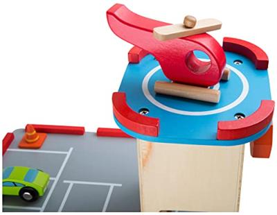 Small Foot - houten parkeergarage met accessoires Small Foot - houten parkeergarage met accessoires
