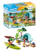 PLAYMOBIL Family Fun outdoor kamperen 71425 - thumbnail
