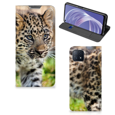 OPPO A73 5G | Hoesje maken | Baby Luipaard OPPO A73 5G | Hoesje maken | Baby Luipaard