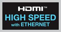 ACT 0,5 meter HDMI 8K High Speed kabel v2.0 HDMI-A male haaks - HDMI-A male recht - thumbnail